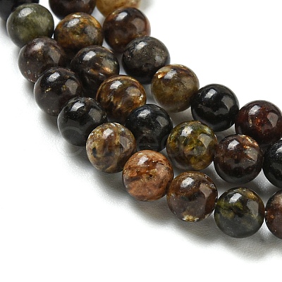 Natural Phlogopite Beads Strands G-P546-A01-01-1