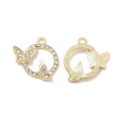 Alloy Crystal Rhinestone Pendants FIND-H039-51LG-1