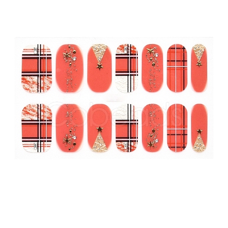 Full Wrap Gradient Nail Polish Stickers MRMJ-S059-ZQ007-1