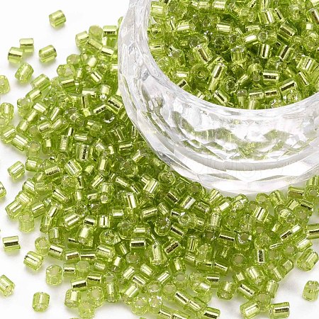 8/0 Glass Bugle Beads SEED-S032-07A-24-1