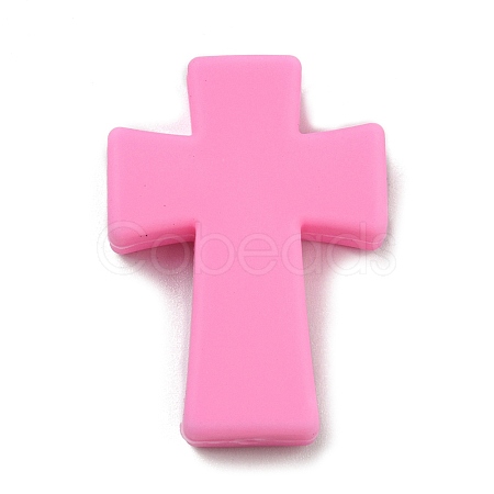 Cross Silicone Focal Beads SIL-G006-03C-1