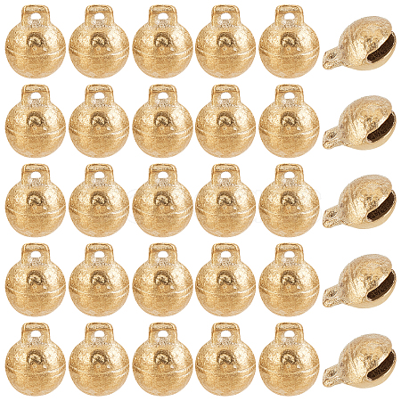 Gorgecraft Brass Bell Pendants FIND-GF0002-87-1