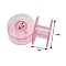 Plastic Bobbins, Sewing Thread Holders, for Sewing Tools, Pink, 20x11mm, 10pcs/set