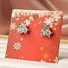 Christmas Themed Paper Jewelry Display Cards CDIS-A003-01-3