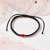 Nylon Thread Braided Bead Adjustable Bracelets BJEW-JB09768-01-2