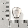 Brass Micro PaveClear Cubic Zirconia Beads ZIRC-P119-21P-01-3