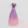 High Temperature Fiber Long Straight Ombre Hairstyle Doll Wig Hair DOLL-PW0001-029-17-1