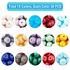   Opaque Solid Color Glass Beads GLAA-PH0001-07-5