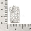 Non-Tarnish 304 Stainless Steel Pendants STAS-C082-05P-3