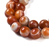 Natural Eye Agate Beads Strands G-NH0019-F03-02-4