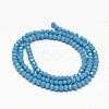 Faceted Rondelle Glass Beads Strands GLAA-I033-3mm-08-2