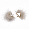 Faux Mink Fur Tassel Pendant Decorations FIND-T040-13-2