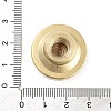 Texture Theme Roung Brass Stamp Head AJEW-M036-06O-G-4