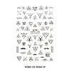 Laser Hot Stamping Nail Art Stickers Decals MRMJ-R088-33-R084-01-2