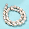 Natural Cultured Freshwater Pearl Beads Strands PEAR-E016-070-3