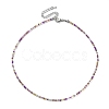 Glass Beaded Necklace NJEW-Z029-05C-1