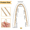Alloy Bag Chain Strap FIND-WH0090-91-4