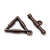 Tibetan Style Alloy Toggle Clasps TIBE-EA9149Y-R-FF-2