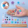 DIY 3D Flower Stud Earring Making Kit DIY-SZ0008-55-2