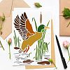 Large Plastic Reusable Drawing Painting Stencils Templates DIY-WH0202-420-7