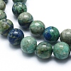 Assembled Synthetic Chrysocolla and Lapis Lazuli Beads Strands G-G823-07-12mm-3