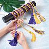 6Pcs 3 Style Polyester Tassel Big Pendant Decorations FIND-TA0001-49-5