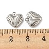 304 Stainless Steel Charms STAS-L022-032P-3