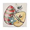 Easter Theme Linen Throw Pillow Covers AJEW-H146-01D-2