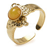 Natural & Synthetic Gemstone Finger Rings RJEW-U027-05G-2