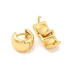 Brass Hoop Earrings for Women EJEW-U015-23G-01-2