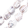 Natural Keshi Pearl Beads Strands PEAR-S020-B01-2