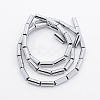 Grade A Electroplate Non-magnetic Synthetic Hematite Beads Strands G-N0014-27A-2