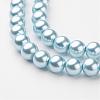 Glass Pearl Beads Strands HY-12D-B09-2