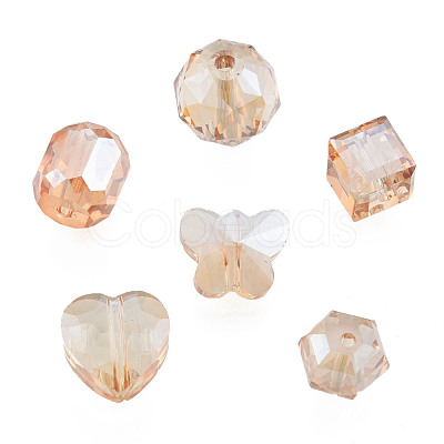 Transparent Glass Beads EGLA-N002-49-A05-1