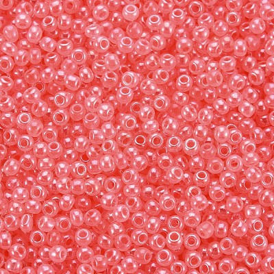 12/0 Imitation Jade Glass Seed Beads SEED-S049-A-010-1