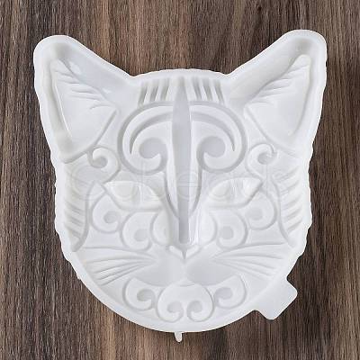 Cat Face Shape DIY Wall Decoration Silicone Molds SIL-F007-01-1