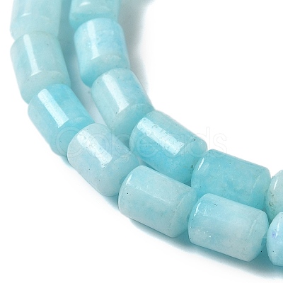 Natural White Jade Beads Strands G-C084-A10-17-1