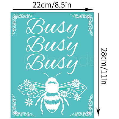 Self-Adhesive Silk Screen Printing Stencil DIY-WH0338-288-1