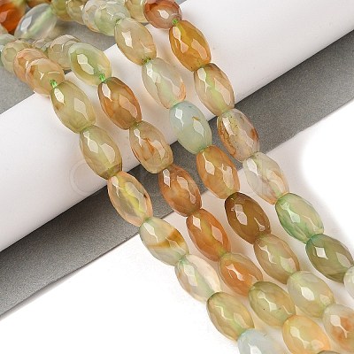 Natural Agate Beads Strands G-Q194-B01-01B-1