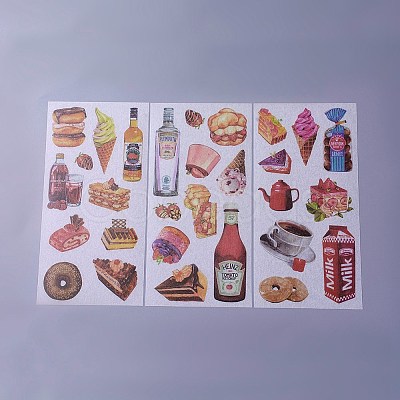 Scrapbook Stickers DIY-P003-F03-1