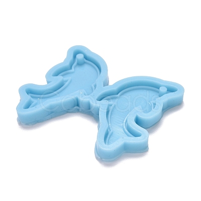 Dolphin Shape Pendant Silicone Molds DIY-M034-04-1