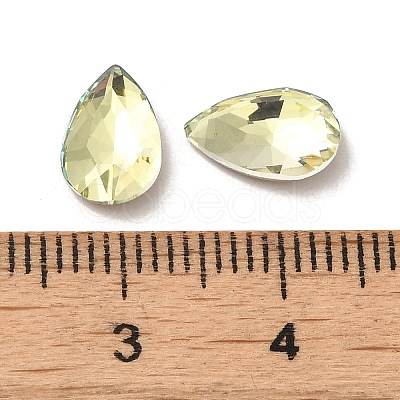 Glass Rhinestone Cabochons RGLA-P037-11B-D337-1