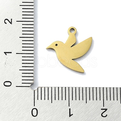 304 Stainless Steel Charms STAS-C097-27G-1