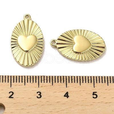 304 Stainless Steel Pendants STAS-L022-124G-1