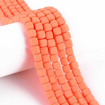 Handmade Polymer Clay Beads Strands CLAY-T020-09G-1