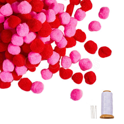 DIY Pom Pom Ball Decoration Making Kits DIY-SZ0001-41A-1