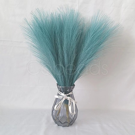 Polyester Imitation Pampas Grass Bouquet for Wedding Party Home Table Decoration HULI-PW0002-113C-03-1