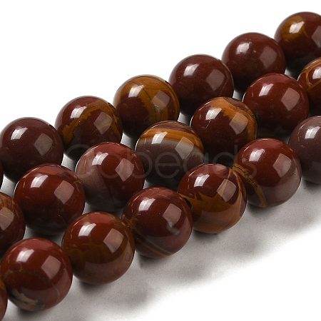 Natural Jasper Beads Strands G-H298-A05-04-1