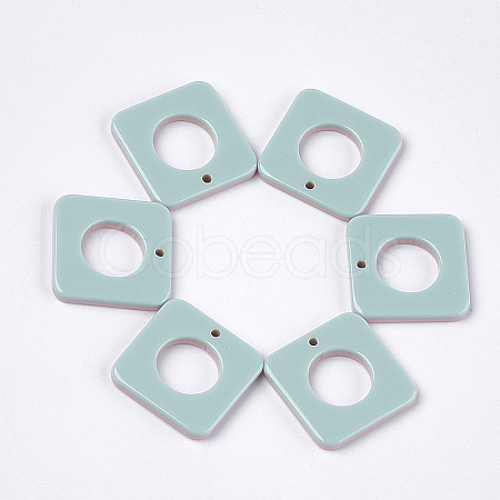 Resin Pendants RESI-S374-06B-1