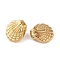 304 Stainless Steel Earrings, Shell Shape, Golden, 32.5x32mm